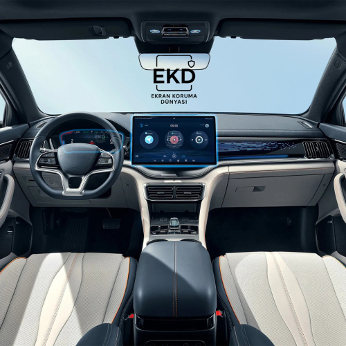 BYD Seal U Uyumlu Gösterge ve Multimedya Ekran Koruyucu