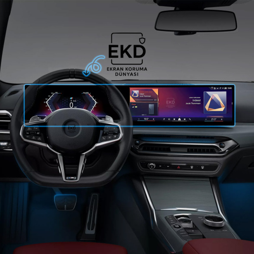BMW 3 Serisi Uyumlu Multimedya Ekran Koruyucu