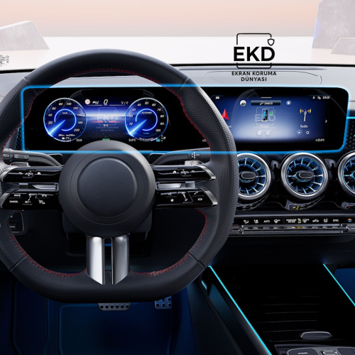 Mercedes EQB Uyumlu Multimedya Ekran Koruyucu