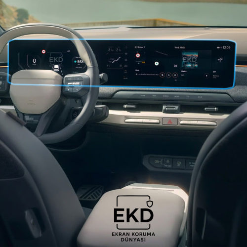 Kia Ev3 Uyumlu Multimedya Ekran Koruyucu