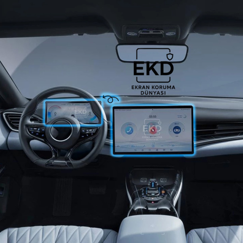 BYD Seal Uyumlu Gösterge ve Multimedya Ekran Koruyucu